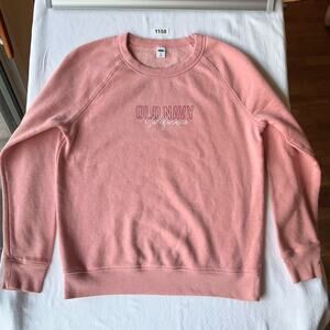 Old Navy Women’s Long Sleeve Screw Neck Sweater size XS, Sweet Pink, California